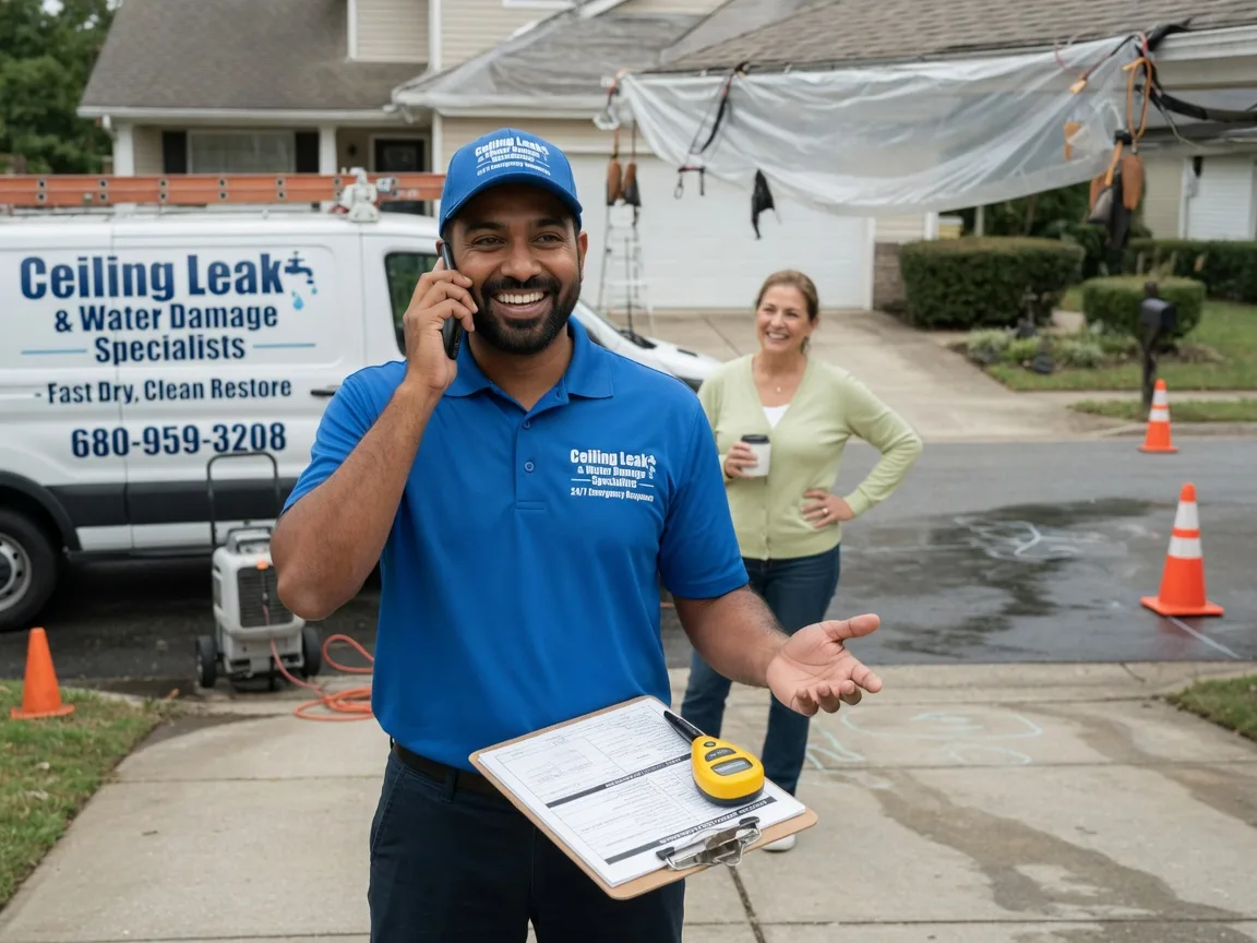 Ceiling Leak Cleanup Prosperity, WV FAQs